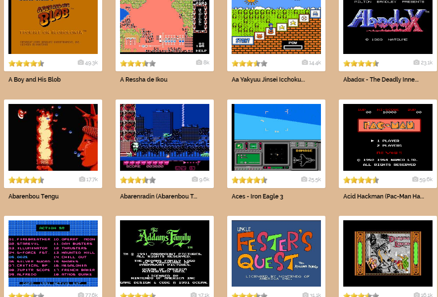 retro arcade games online