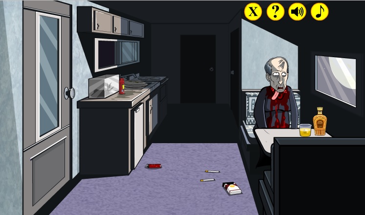 the visitor walkthrough point n click game