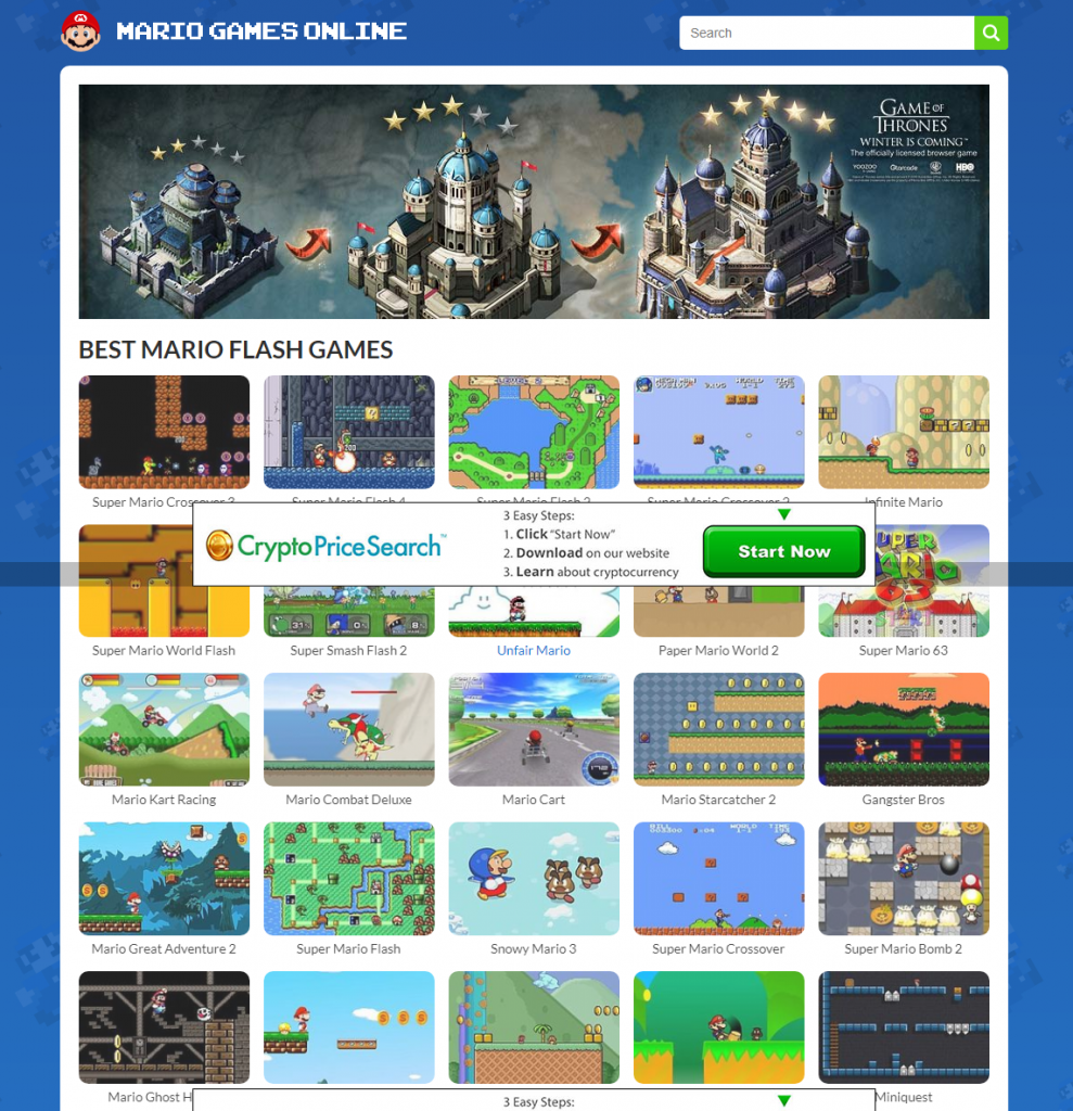 mario games for free on the web